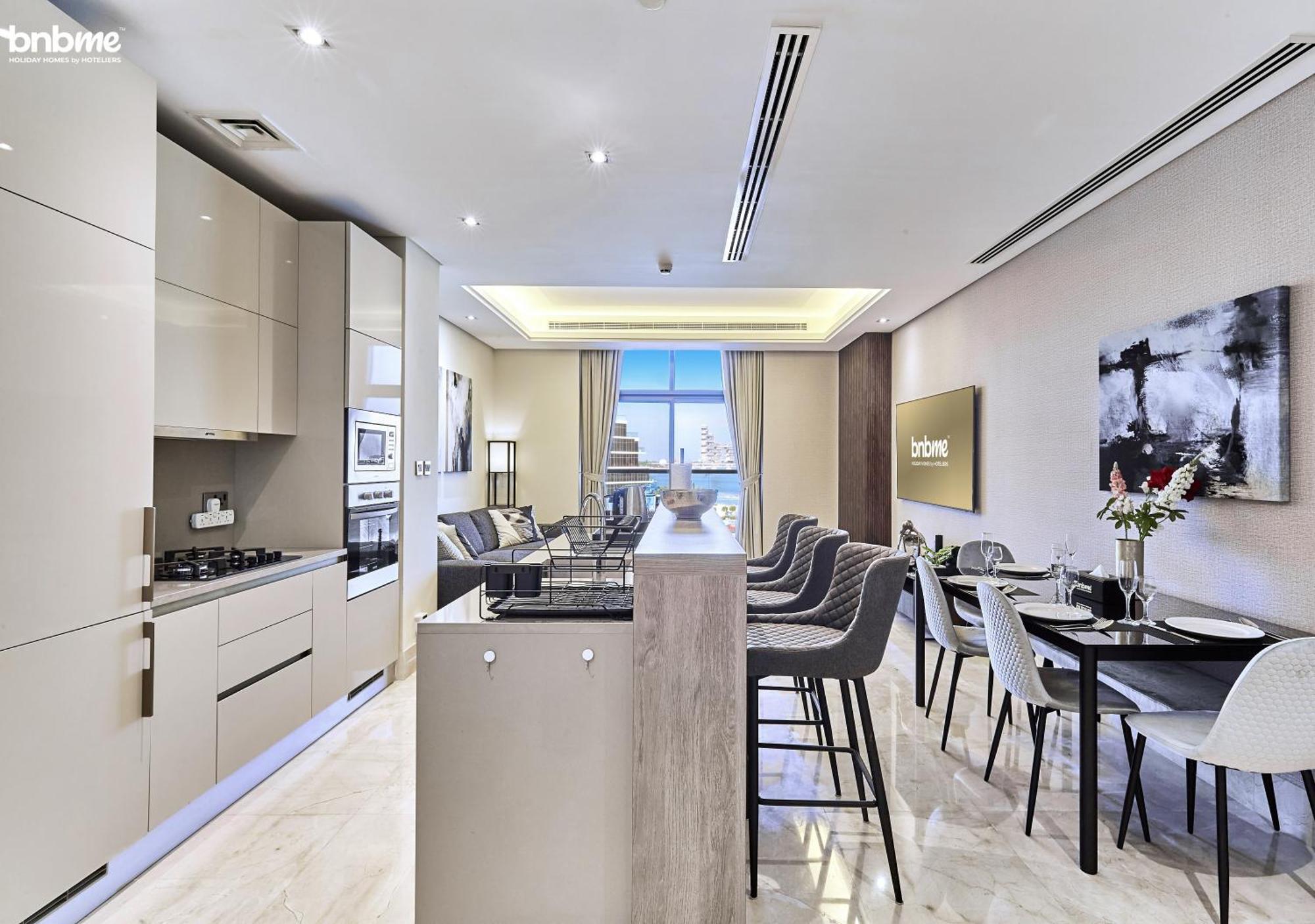 Bnbme - Th8 Palm Hotel Dubai Dış mekan fotoğraf